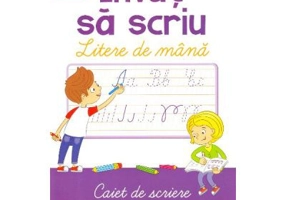 Invat sa scriu litere de mana. Caiet de scriere pentru gradinita si clasa pregatitoare - Luminita Albu
