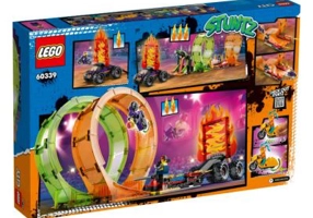 LEGO City. Arena cu bucla dubla 60339, 598 piese