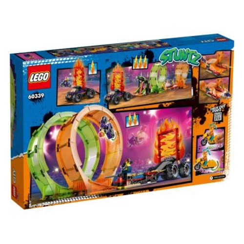 LEGO City. Arena cu bucla dubla 60339, 598 piese