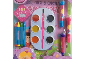 Scriu, citesc si colorez - Printese