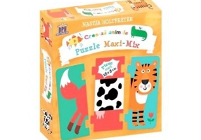 Creeaza animale. Puzzle Maxi-Mix - Nastja Holtfreter