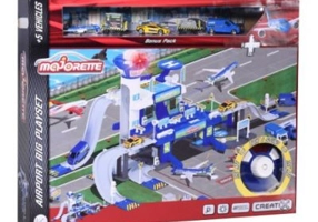 Set aeroport cu peste 100 de accesorii, Majorette