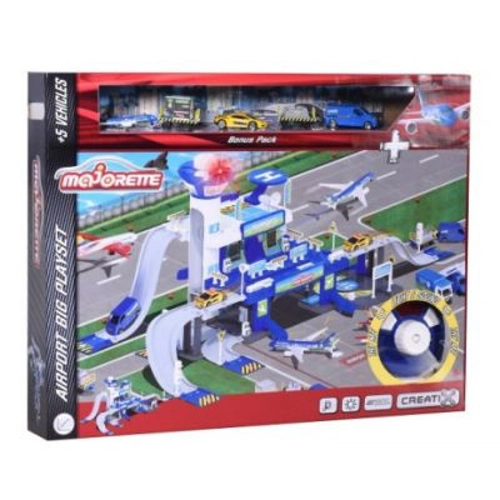 Set aeroport cu peste 100 de accesorii, Majorette