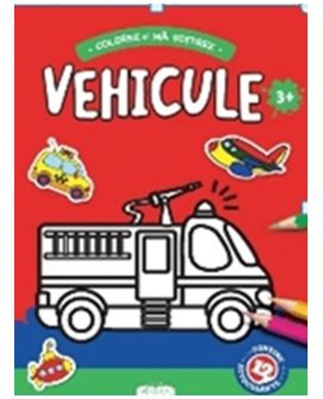 Vehicule 3+. Contine 12 autocolante