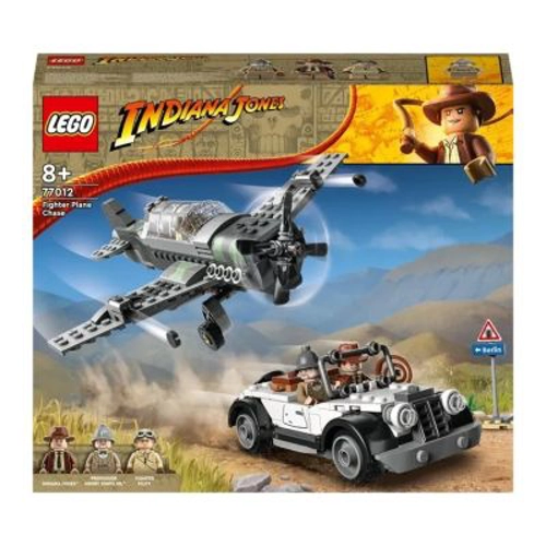 LEGO Indiana Jones. Urmarire cu avionul de vanatoare 77012, 387 piese