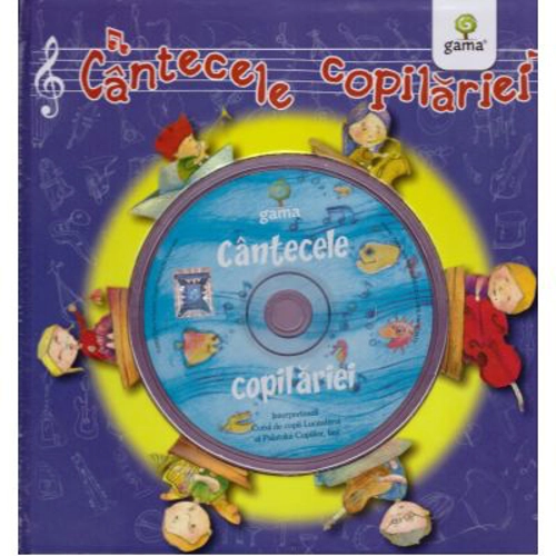 Cantecele copilariei. Colectia carti cu CD
