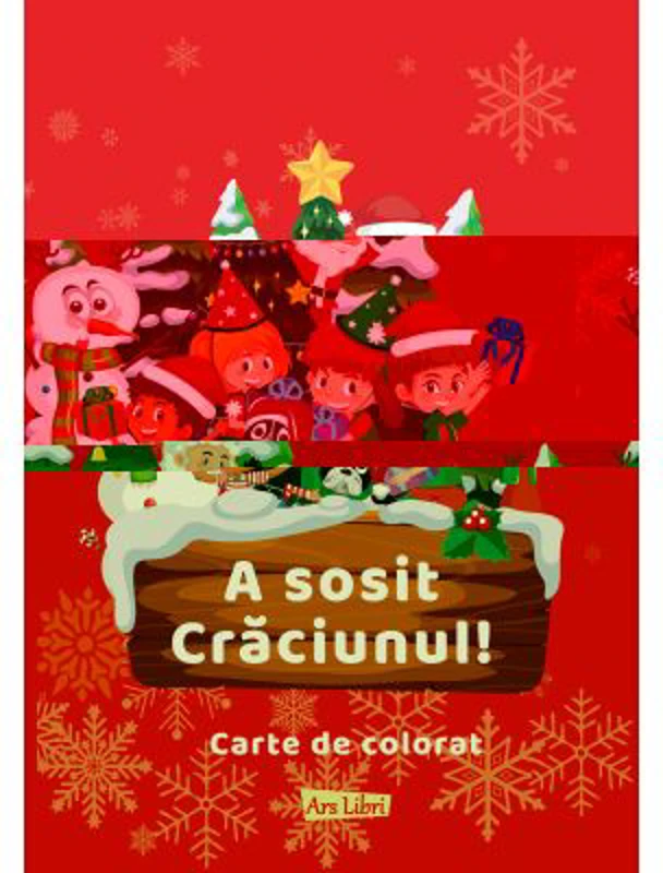 A sosit Craciunul! Carte de colorat
