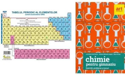 Pachet Chimie pentru gimnaziu. Tabelul periodic al elementelor si Culegere de exercitii, probleme si jocuri - Luminita Irinel Doicin