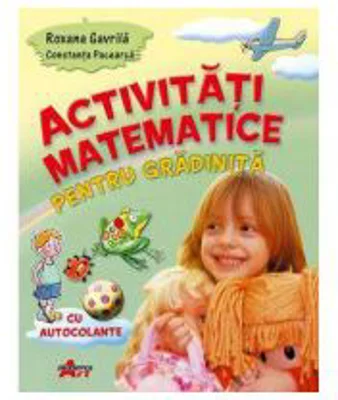 Activitati matematice pentru gradinita cu autocolante