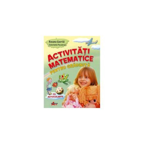 Activitati matematice pentru gradinita cu autocolante
