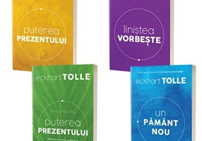 Pachet compus din 4 carti Eckhart Tolle