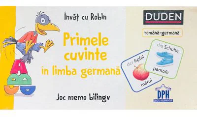 Invat cu Robin. Primele cuvinte in limba germana