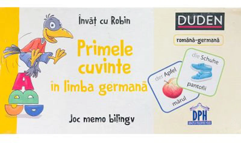 Invat cu Robin. Primele cuvinte in limba germana
