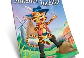 Motanul incaltat. Povesti clasice de colorat