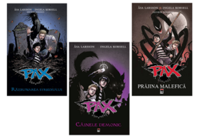 Set de 3 carti Pax Editura Rao. Prajina malefica, Cainele demonic, Razbunarea strigoiului