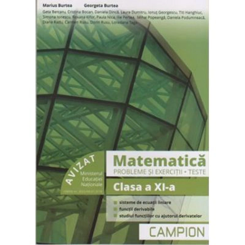 Matematica. Probleme si exercitii, teste pentru clasa a 11-a, Semestrul 2