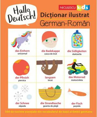 Hallo Deutsch! Dictionar ilustrat - Sam Hutchinson
