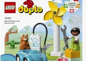 LEGO Duplo. Turbina eoliana si masina electrica 10985, 16 piese