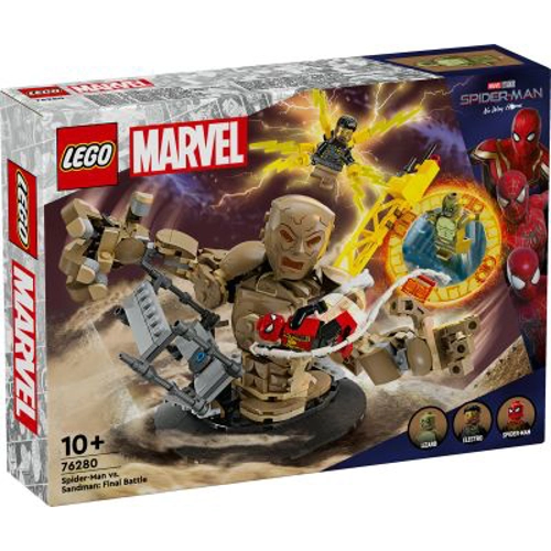 LEGO Marvel Super Heroes. Omul Paianjen vs Sandman Batalia finala 76280, 347 piese