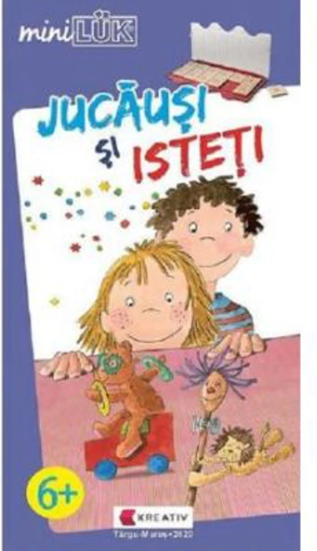 Joc educativ LUK, Jucausi si Isteti, exercitii distractive si creative, varsta 6+