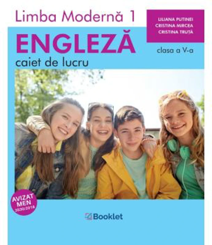 Limba moderna 1 engleza. Caiet de lucru clasa a 5-a - Cristina Mircea