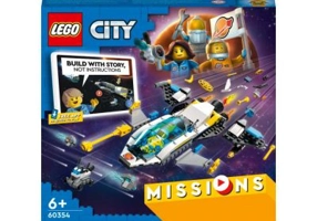 LEGO City. Misiuni de explorare pe Marte 60354, 298 piese