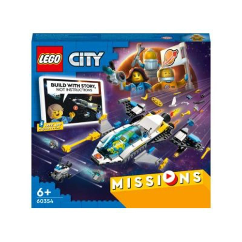 LEGO City. Misiuni de explorare pe Marte 60354, 298 piese