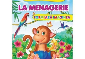 La menagerie. Formeaza imaginea. 50 autocolante