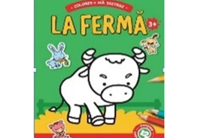 La ferma 3+. Contine 12 autocolante