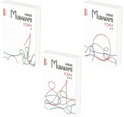 Editie de buzunar format din 3 volume 1Q84 - Haruki Murakami