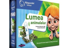 Pachet Raspundel Istetel, creion si carte Lumea animalelor