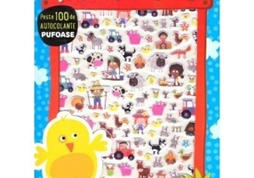 Ferma vesela. Autocolante pufoase