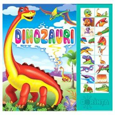 Dinozauri. Carte cu sunete - Inesa Tautu