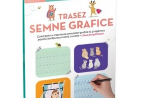 Invat sa scriu! Trasez semne grafice 5-6 ani