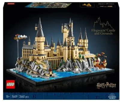 LEGO Harry Potter. Castelul Hogwarts si imprejurimile 76419, 2660 piese
