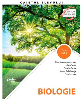 Biologie. Caietul elevului clasa a 6-a - Silvia Olteanu