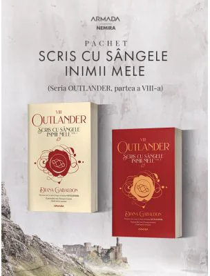 Pachet Scris cu sangele inimii mele 2 vol. (Seria OUTLANDER, partea a VIII-a)