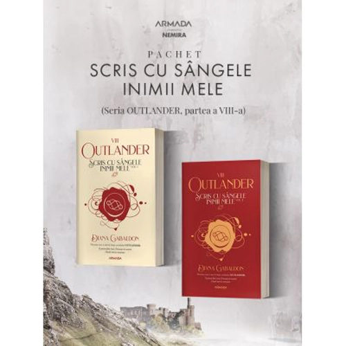 Pachet Scris cu sangele inimii mele 2 vol. (Seria OUTLANDER, partea a VIII-a)