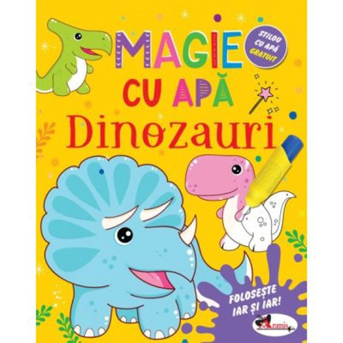 Magie cu apa. Dinozauri