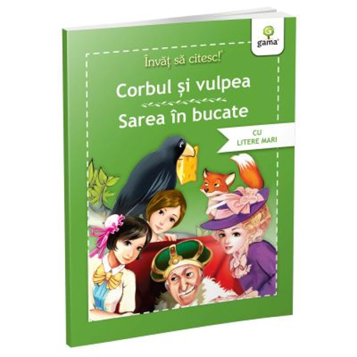 Invat sa citesc povesti. Corbul si vulpea. Sarea in bucate