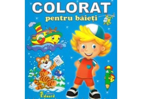 Carte de colorat pentru baieti