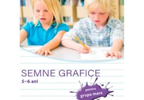 Semne grafice. Caiet de lucru pentru grupa mare