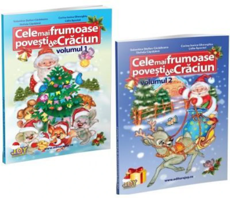 Pachet Cele mai frumoase povesti de Craciun, volumele 1 si 2 - Valentina Stefan Caradeanu