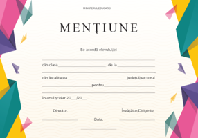 Diploma mentiune (DZC01)