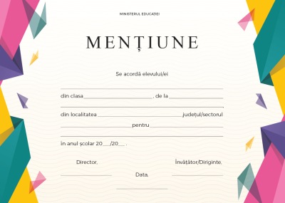 Diploma mentiune (DZC01)