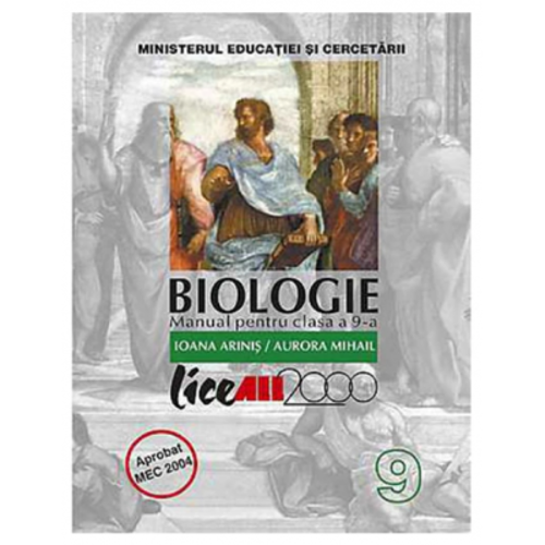 Biologie. Manual pentru clasa a 9-a - Ioana Arinis