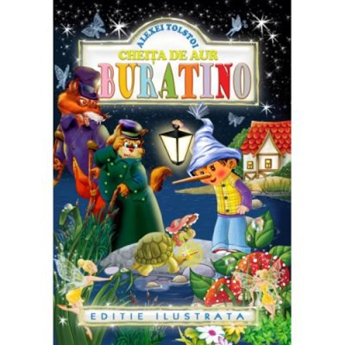 Cheita de aur (Buratino). Editie ilustrata - Alexei Tolstoi