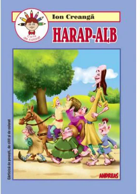 Harap-Alb. Carte de colorat
