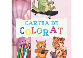 Cartea de colorat 4-5 ani
