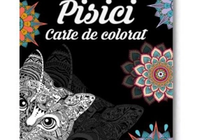 Pisici. Colorat mandale